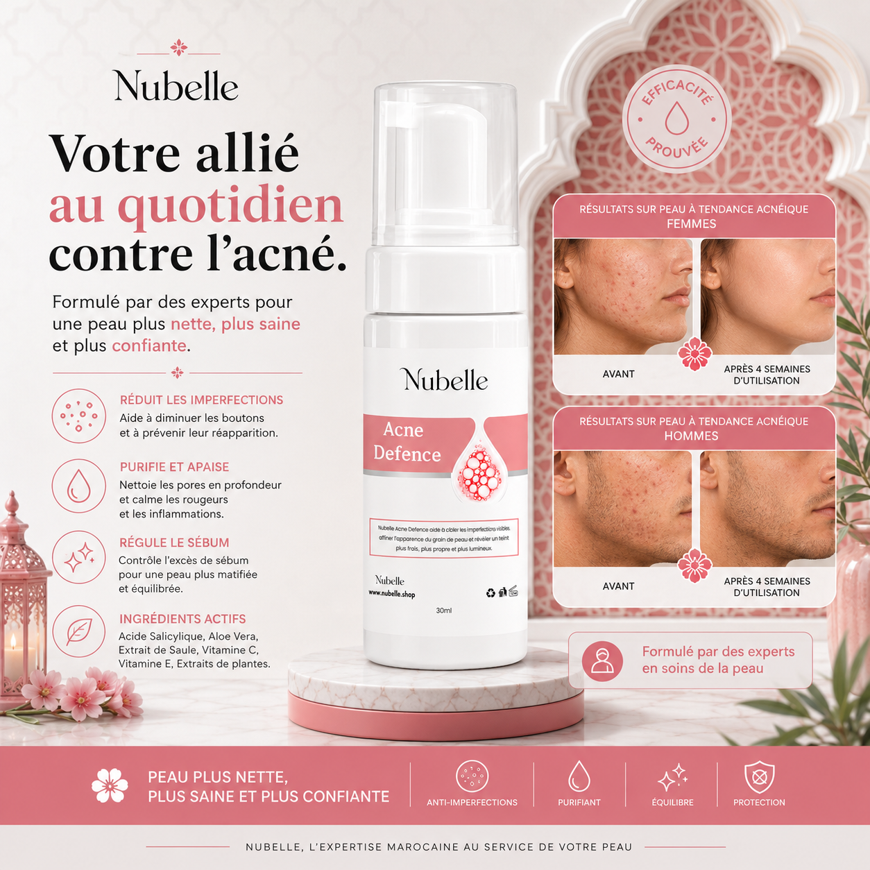 Nubelle™ | Sérum Anti-Acné