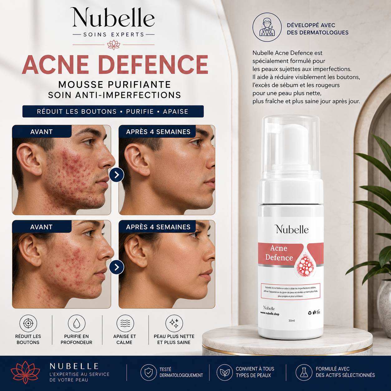 Nubelle | Crème Éclat & Peau Lisse