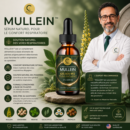 MULLEIN™ | Sérum Purifiant Respiratoire